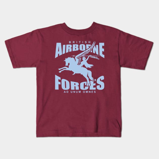 British Airborne Forces Kids T-Shirt by TCP